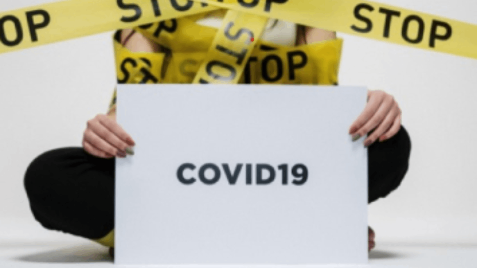 Photographie illustrant les mesures de protection face à la Covid19.