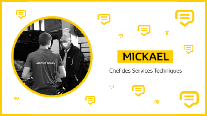 Photographie de deux collaborateurs échangeant ensemble.