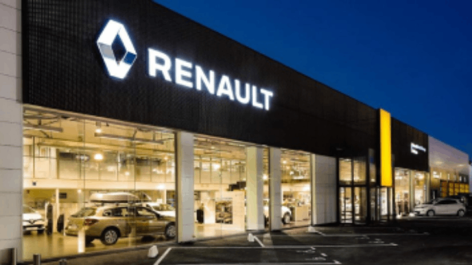 Photographie d'un de nos établissements Renault.
